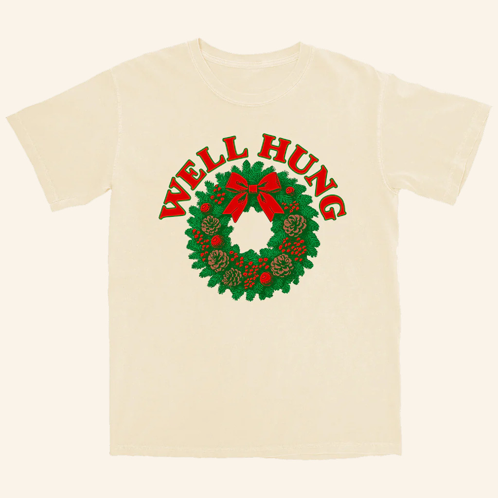 Middle Class Fancy Merch Well Hung T-Shirt Christmas For Husband