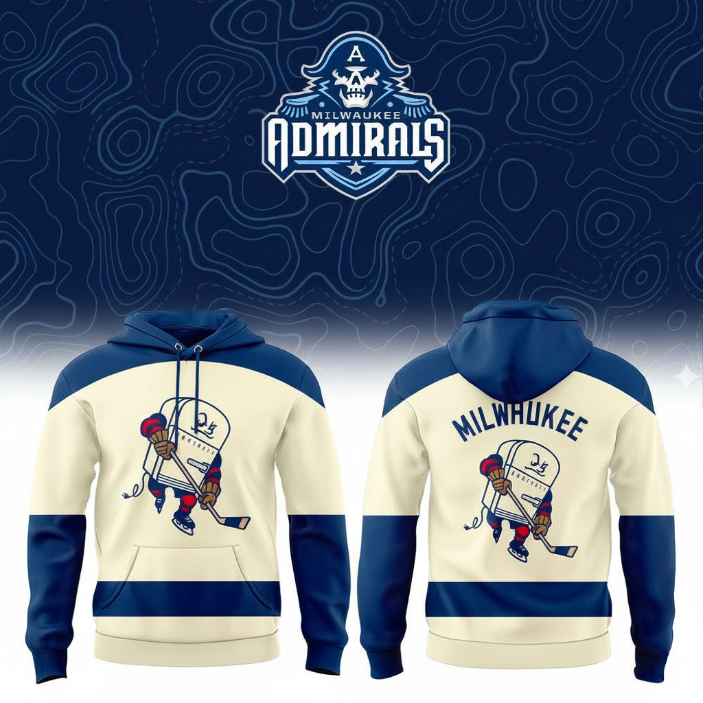 Milwaukee Admirals Fridge 2026 Hoodie Admirals Merch Best Gift For Hockey Fans