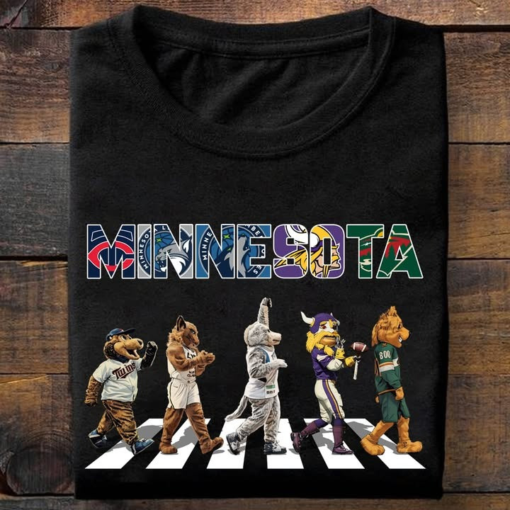Minnesota City Sport Teams Mascots Shirt Best Gifts For Minnesota Sport Teams Lovers Fans
