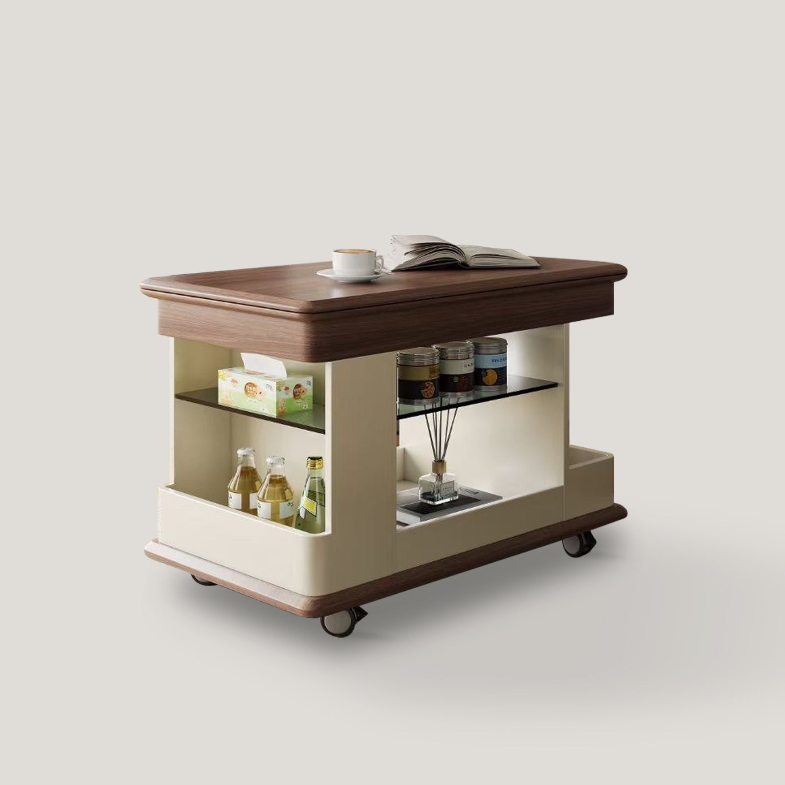 Modern Light Luxury Movable Coffee Table