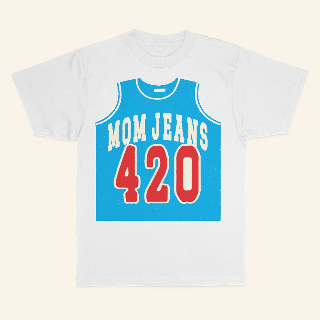 Mom Jeans Band Merch 420 Jersey T-Shirt Birthday Gift For Husband