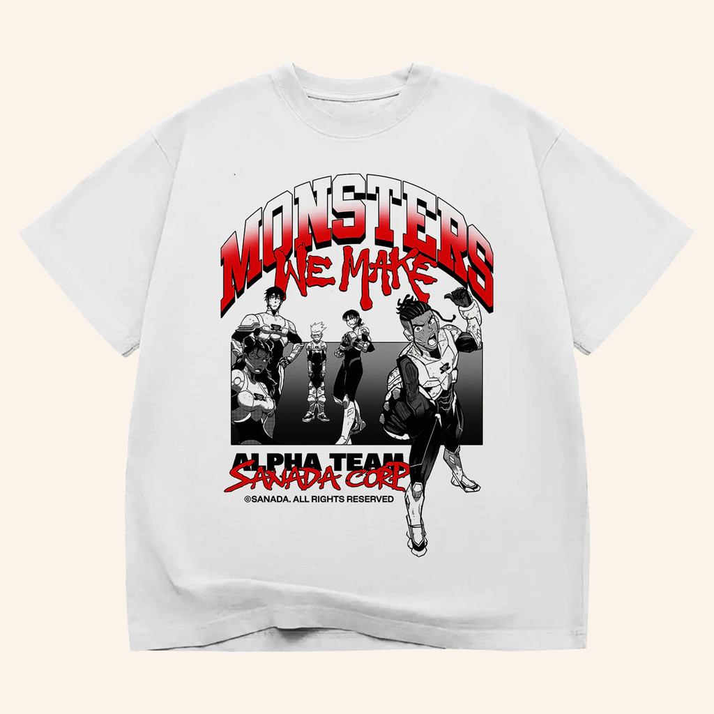 Monsters We Make Merch Alpha Team T-Shirt Best Christmas For Friends