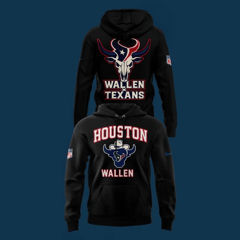 Morgan Wallen x Houston Texans 2025 Hoodie Morgan Wallen Merch Great Father's Day Presents