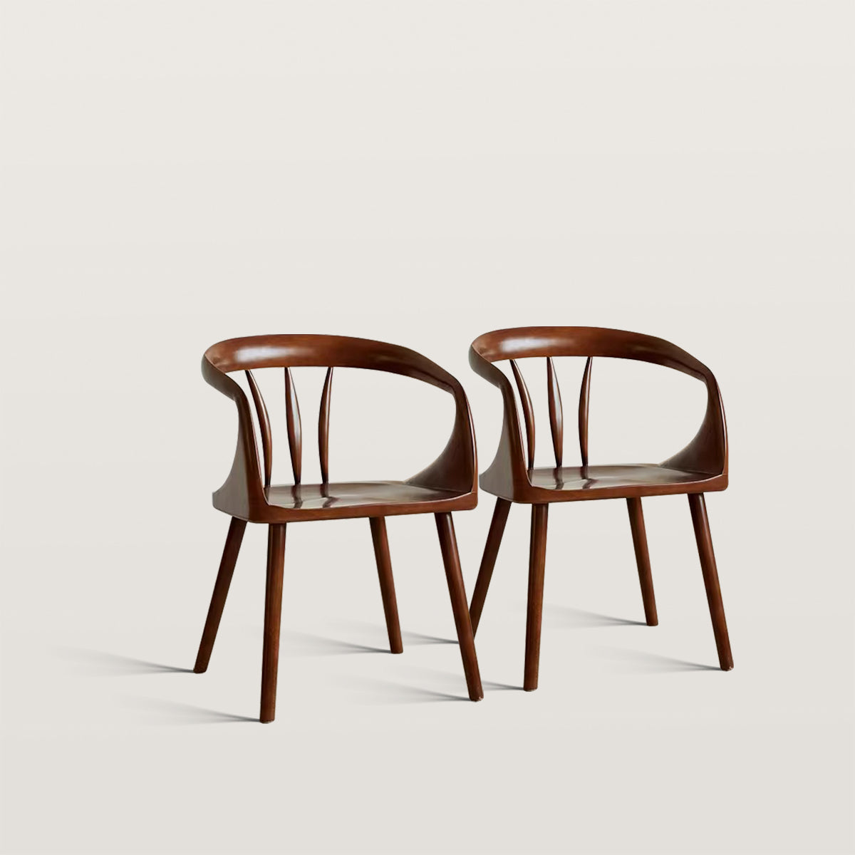 Mortise And Tenon Structure Spacecraft Chair with Grooves