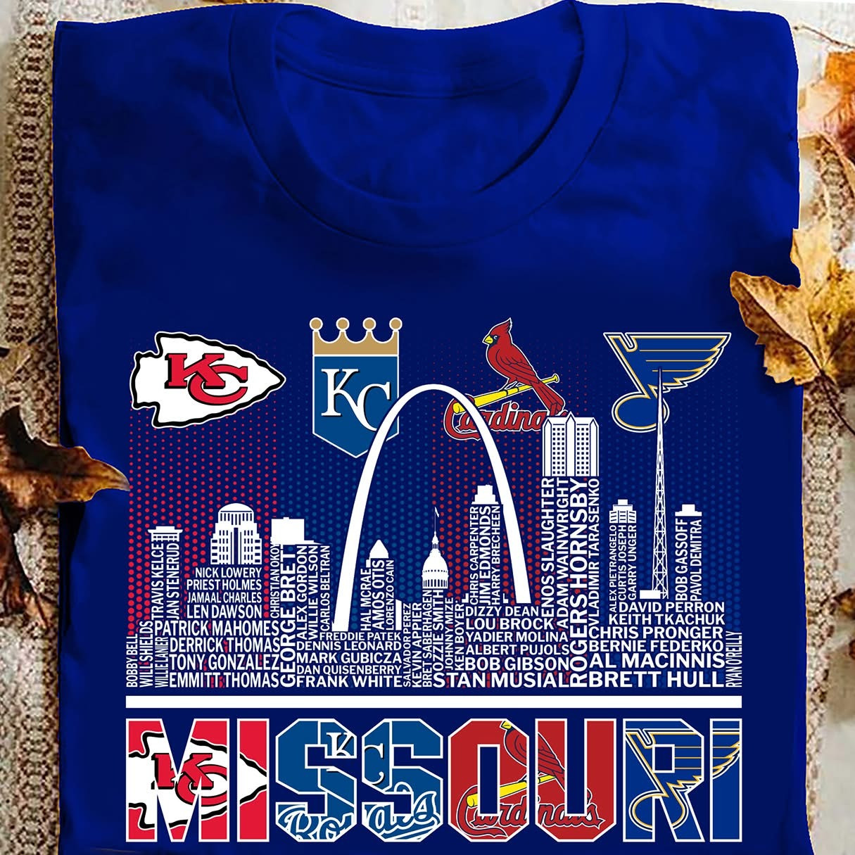 My City My Team Missouri City Sports Team T-Shirt Best Gifts For Missouri Sports Fans