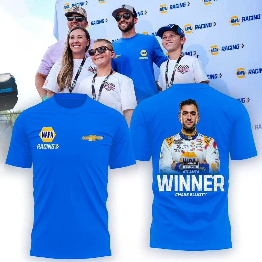 Nascar Cup Series Winner Chase Elliott T-Shirt Gifts For Racing Fans