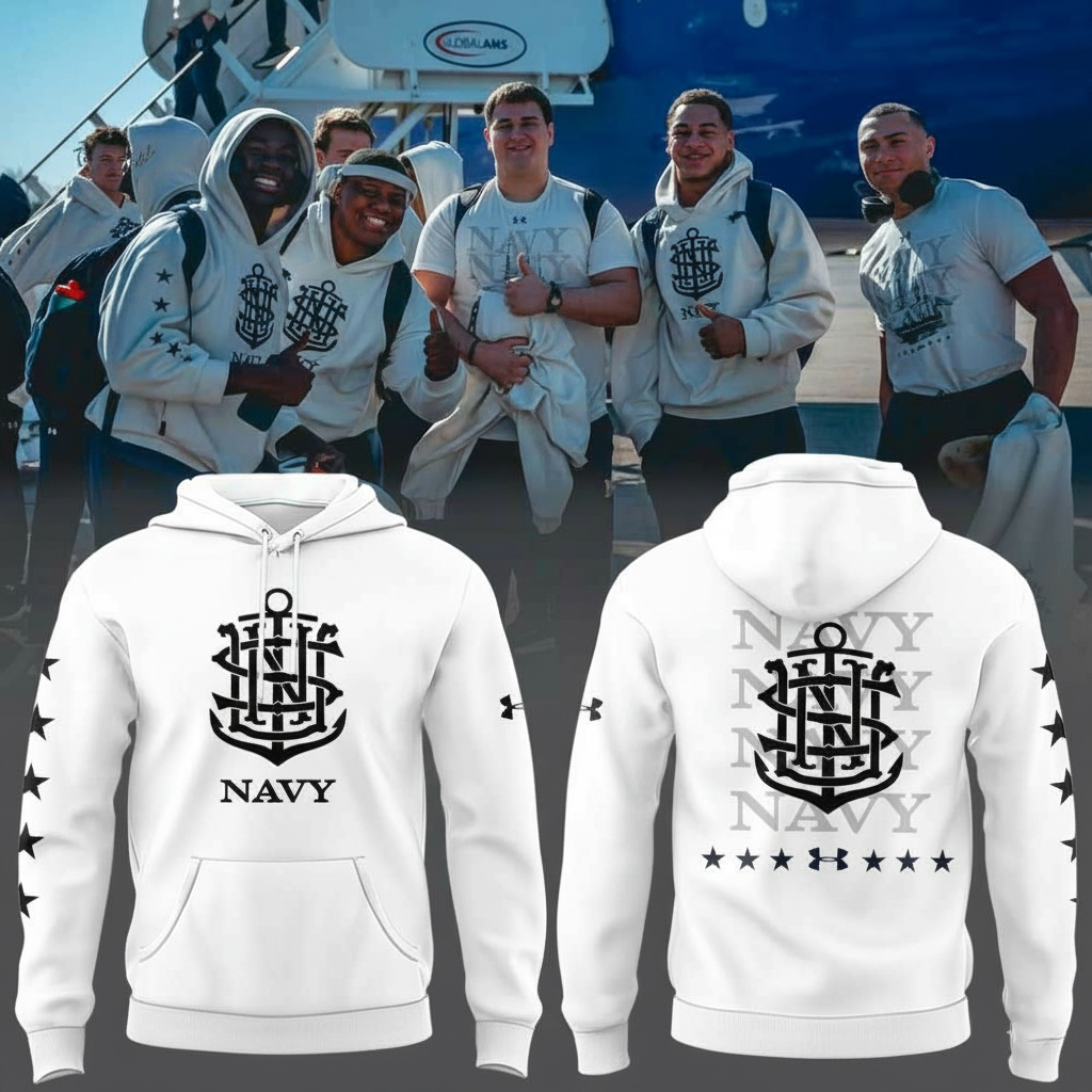 Navy Football Memphis Autozone Liberty Bowl Hoodie Navy Merch Best Gift For College Football Fans