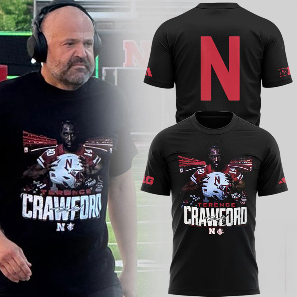 Nebraska Huskers Football X Crawford Shirt Fan Merch Best Gift For Husband