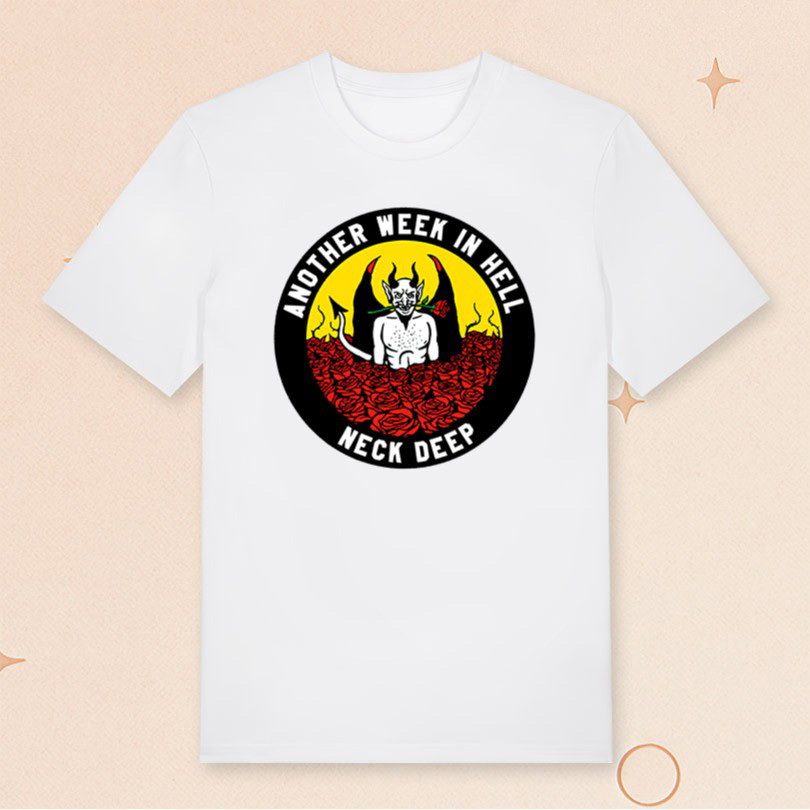 Neck Deep Merch Another Week In Hell T-Shirt For Music Fans