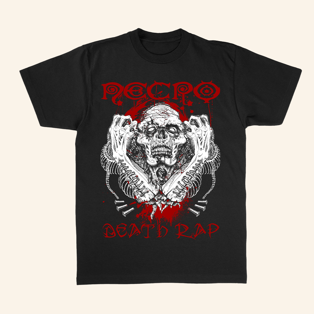 Necro Super Merch Necro Death Rap T-Shirt Birthday Ideas For Boyfriend