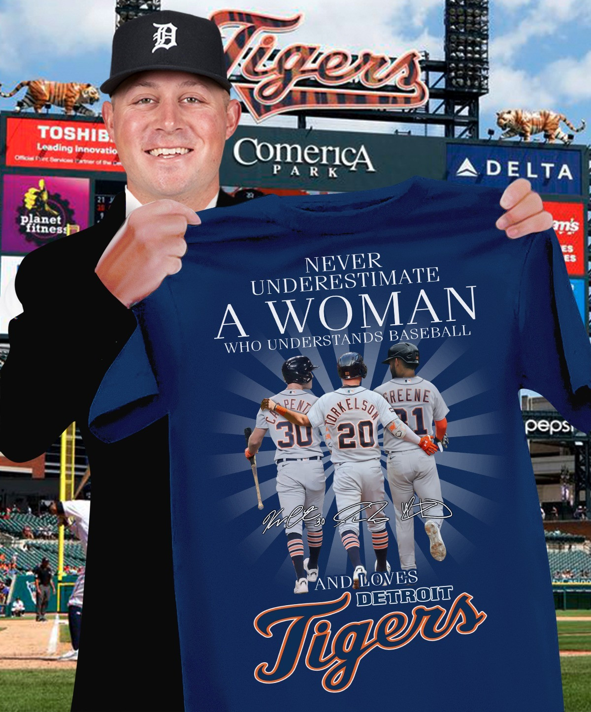 Never Underestimate Woman Loves Auburn Tigers T-Shirt Baseball Auburn Fan Gifts For Her