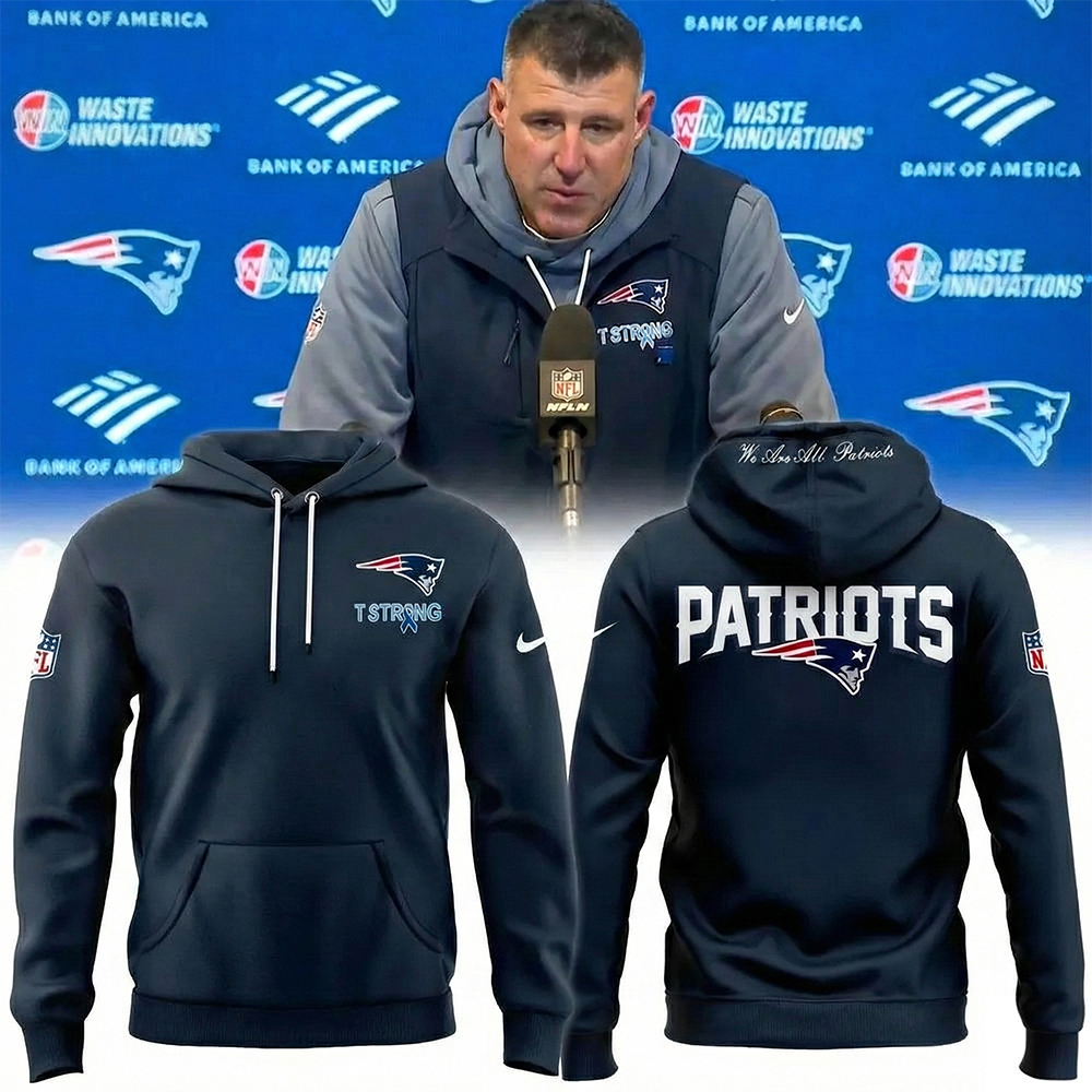 New England Patriots T Strong Hoodie Patriots Merchandise Trending Gift For Football Fans