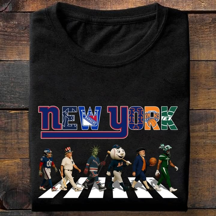 New York City Sport Teams Mascots Shirt Best Gifts For New York Sport Teams Lovers Fans