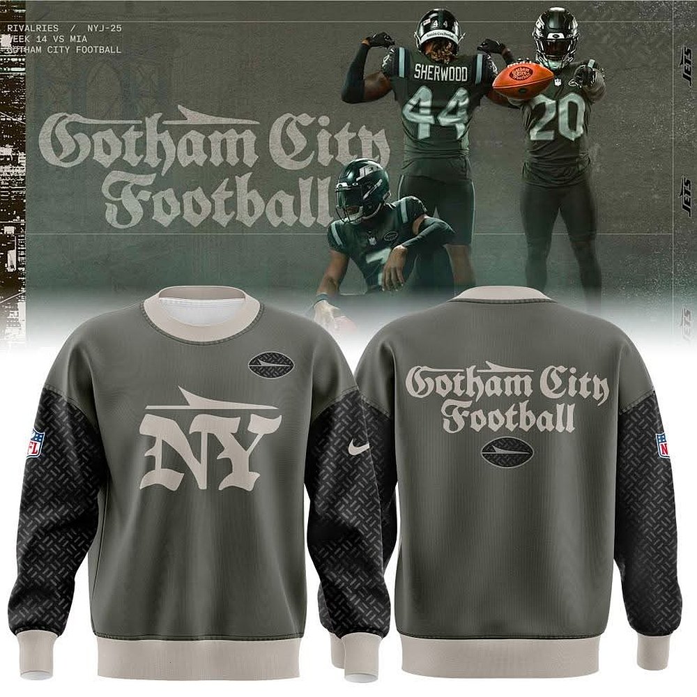 New York Jets Football NFL Gotham City 2025 Limited Sweatshirt Best Gift For Football Fans