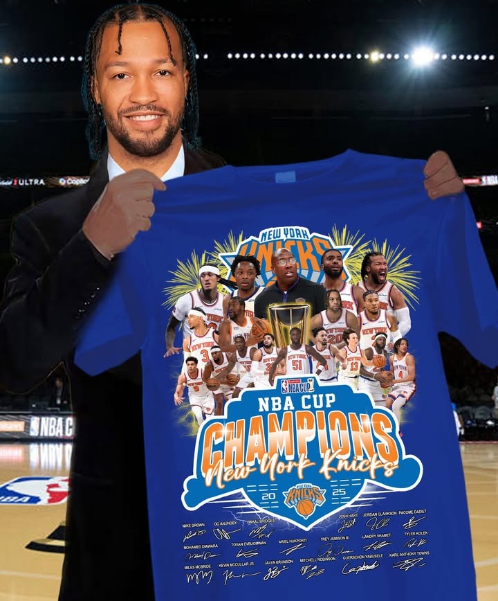 New York Knicks Basketball NBA Cup Champions T-Shirt Best Gift For Basketball Fans