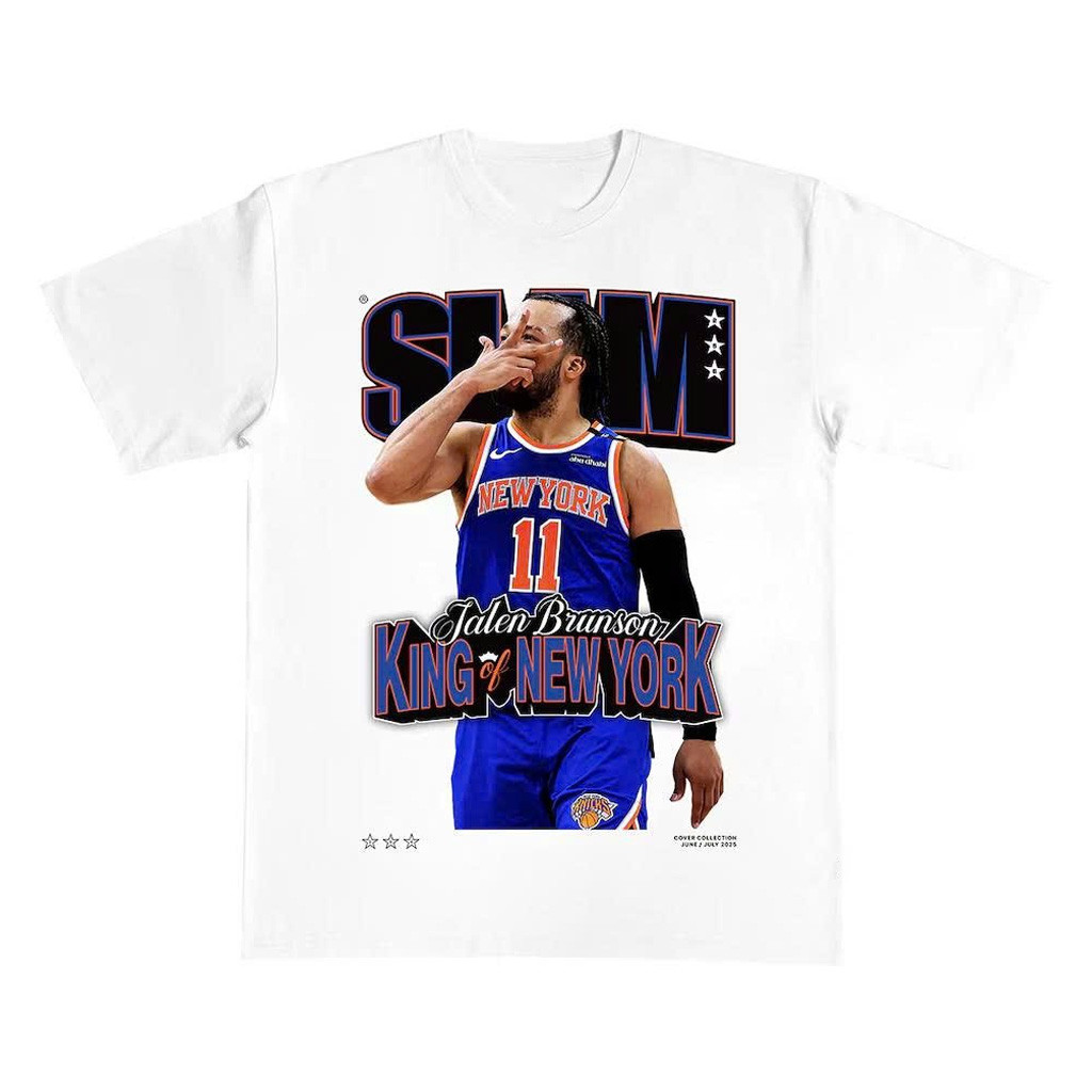 New York Knicks Champions 2025 Merch Jalen Brunson King Of NY T-Shirt Knicks Merch Fan Gifts