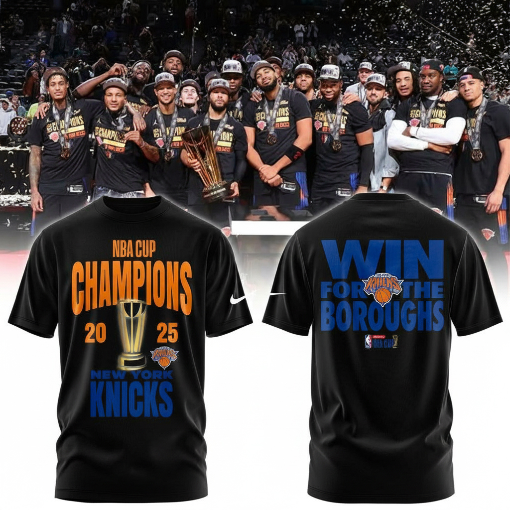 New York Knicks Win For The Boroughs T-Shirt Knicks Merch Unique Basketball Lovers Gifts