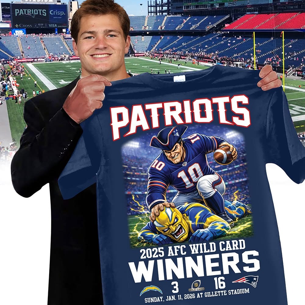 New York Patriots 2025 Afc Wild Card Winners T-Shirt Gift For Friends