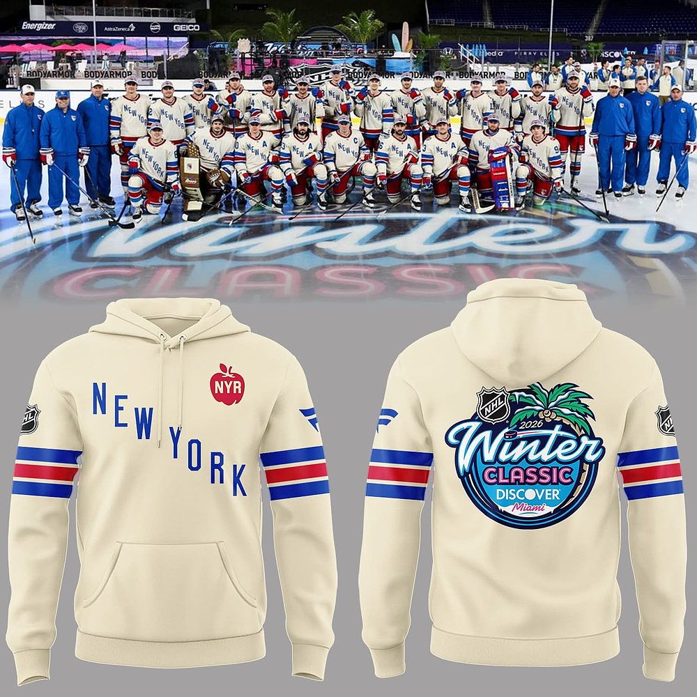 New York Rangers Winter Classic 2026 Hoodie