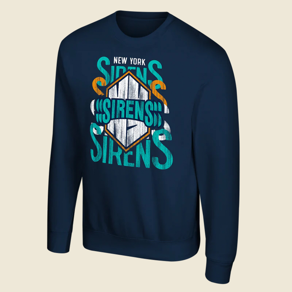 New York Sirens Adult Stadium Long Sleeve Shirt