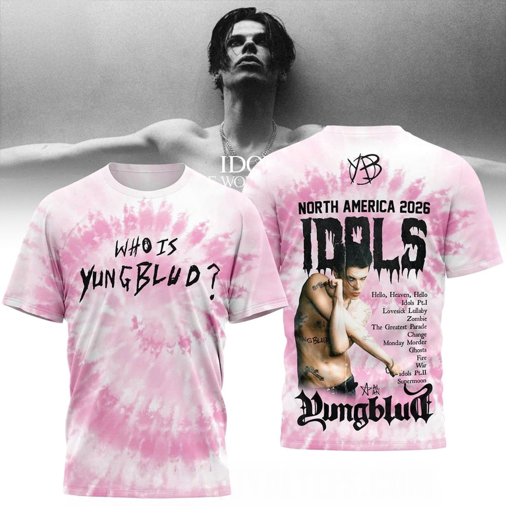 North America 2026 Idols Yungblud T-Shirt North America Merch Best Gift For Music Fans
