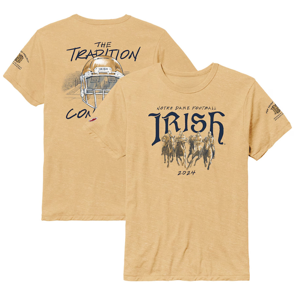 Notre Dame Fighting Irish 2024 The Shirt T-Shirt Best Gift For Football Lovers