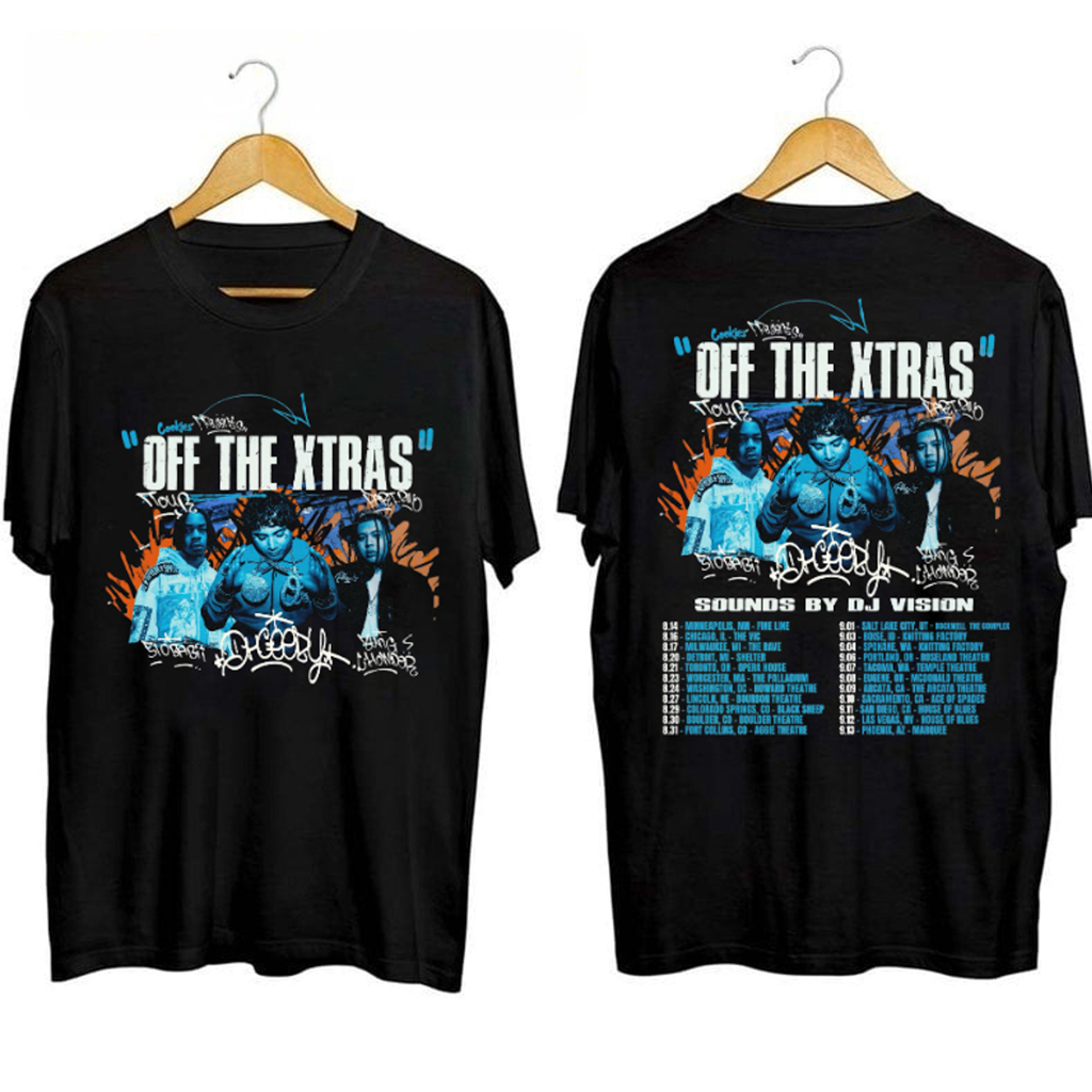 OhGeesy Off The Xtras Tour Shirt OhGeesy Merch For Rapper Fans