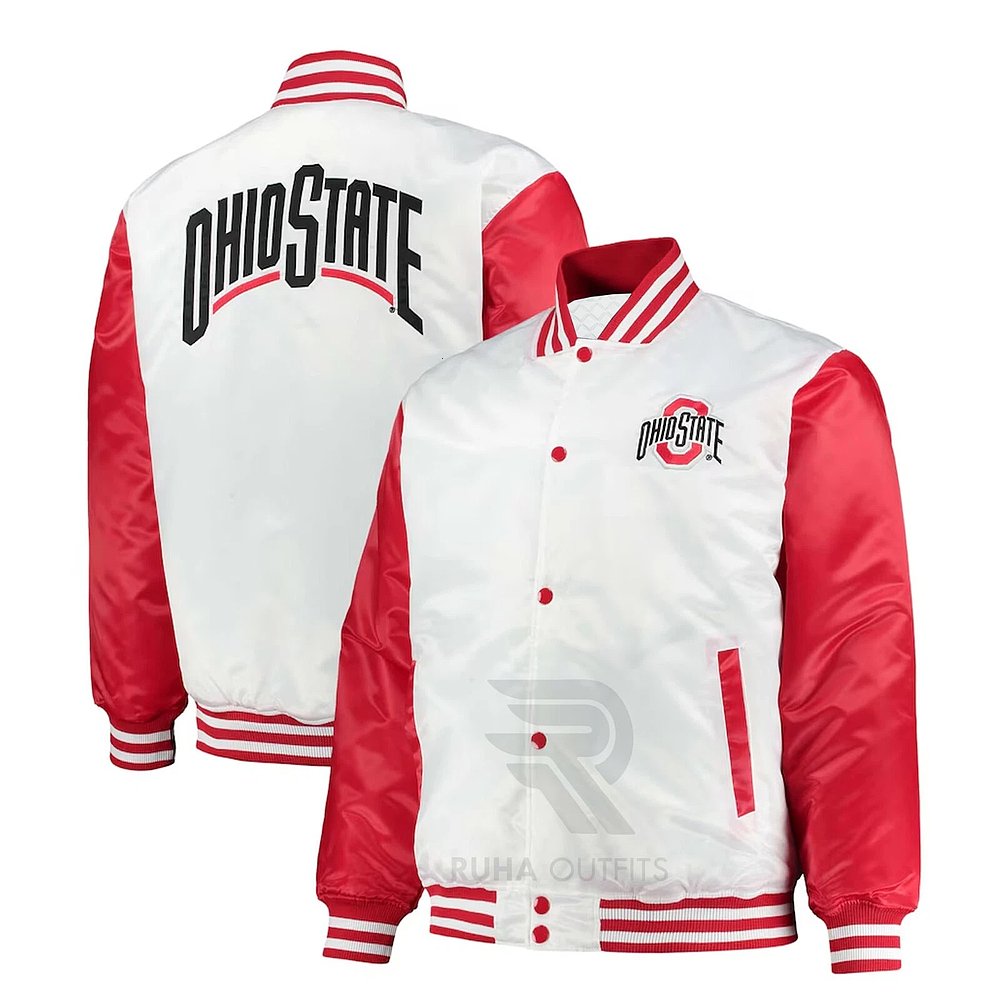 Ohio State Buckeyes Vintage Bomber Jacket