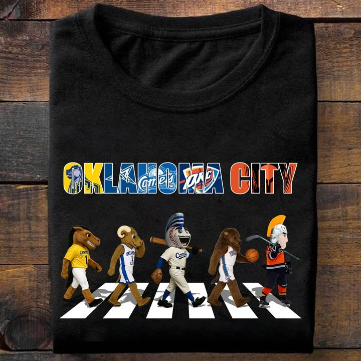 Oklahoma City Sport Teams Mascots Shirt Best Gifts For Oklahoma Sport Teams Lovers Fans