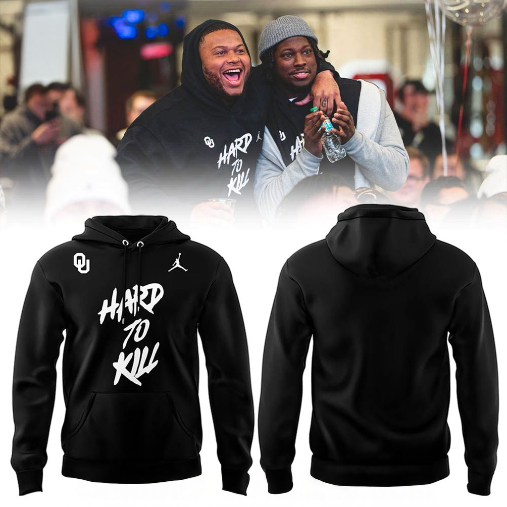 Oklahoma Sooners Hard To Kill Hoodie Sooners Merch Best Gift For College Football Fans