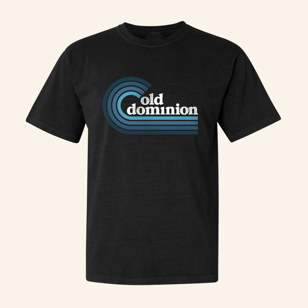 Old Dominion Merch Old Dominion Wave T-Shirt Xmas For Father
