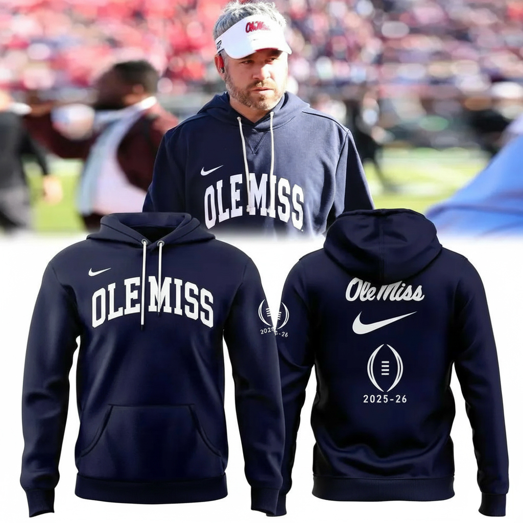 Ole Miss Rebels Football Sugar Bowl Bound Hoodie Rebels Merch Best College Football Fans Gifts