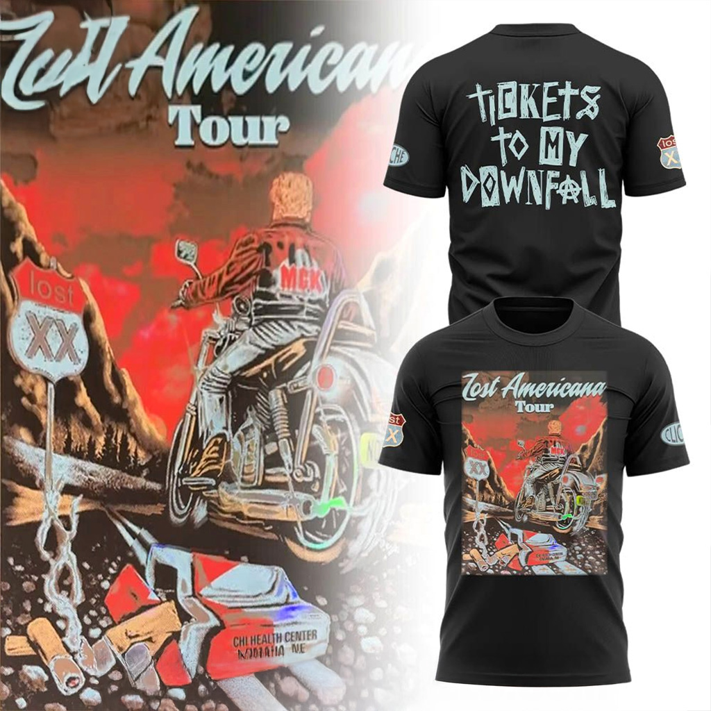 Omaha Los Americana Tour 2025 T-Shirt Omaha Los Americana Tour Merch Best Gift For Music Fans