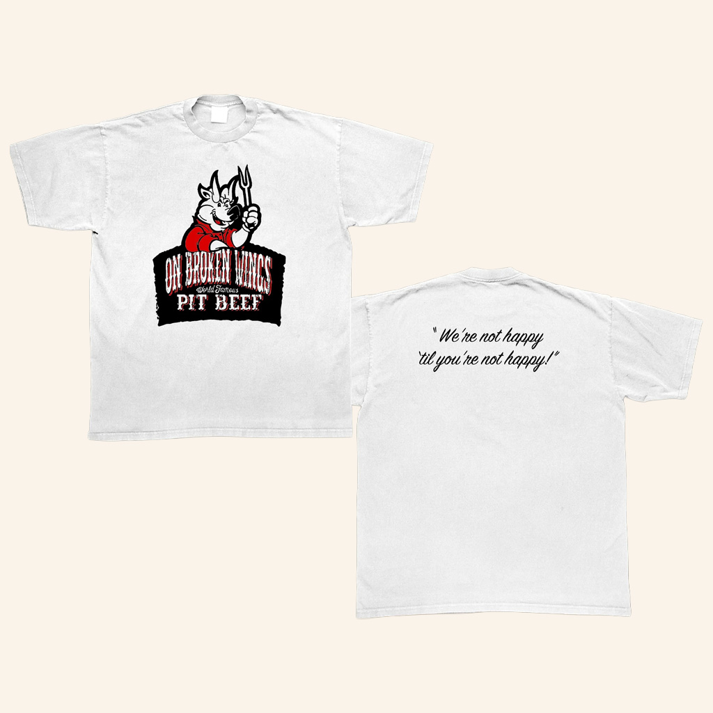 On Broken Wings Merch Pit Beef T-Shirt For Music Lovers
