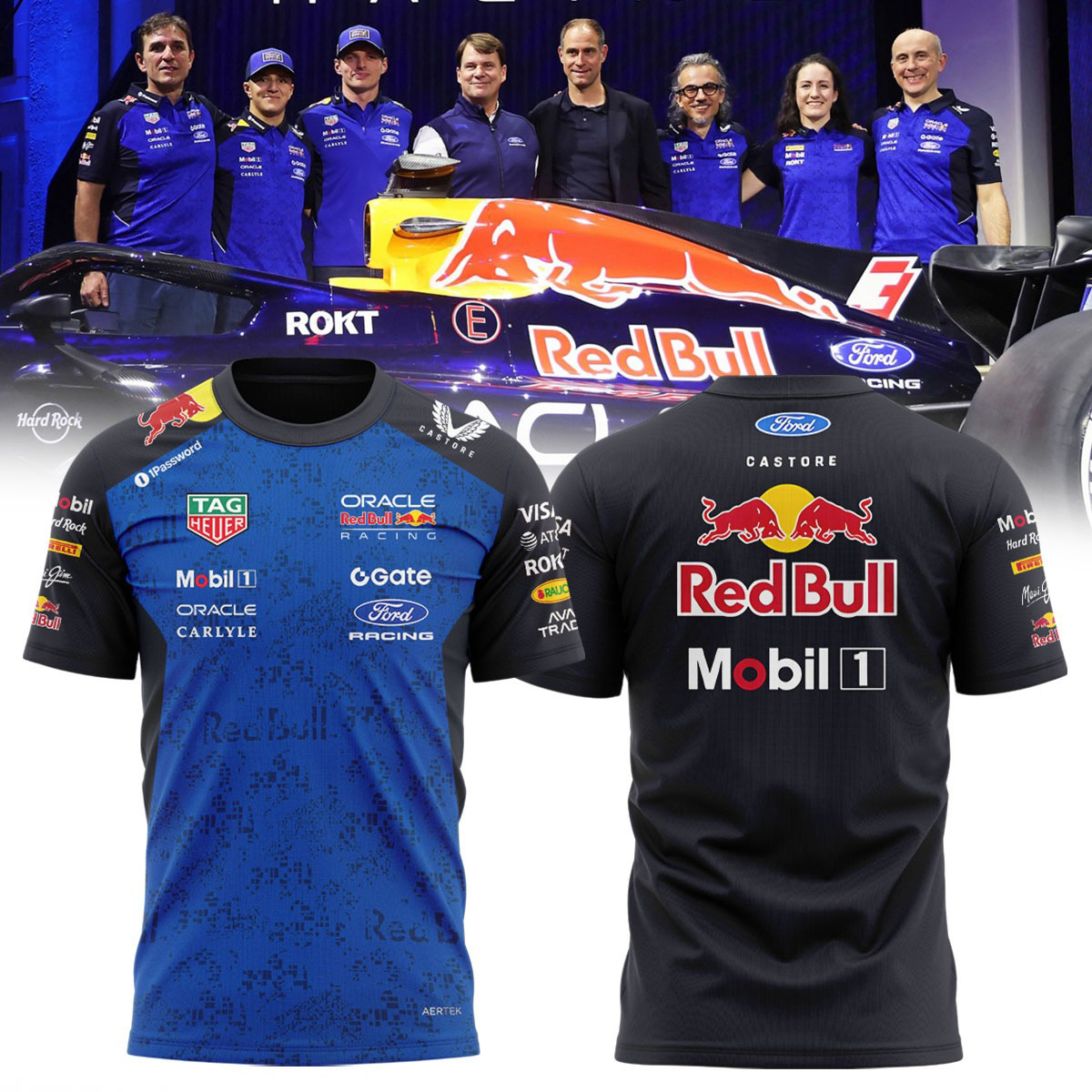 Oracle Red Bull Racing Shirt Red Bull Merchandise Best Gift For Formula 1 Lovers
