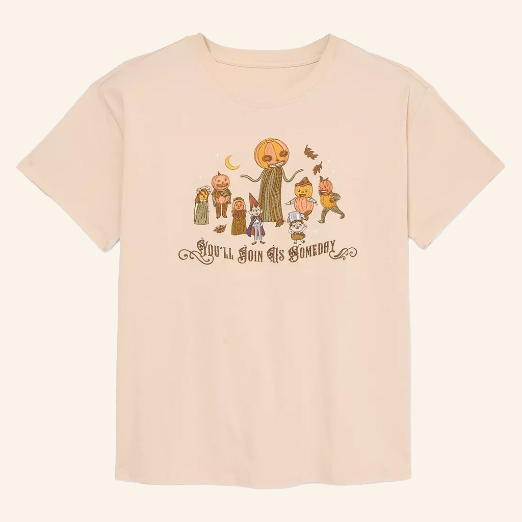 Over The Garden Wall Merch Pottsfield Group Portrait T-Shirt For Her