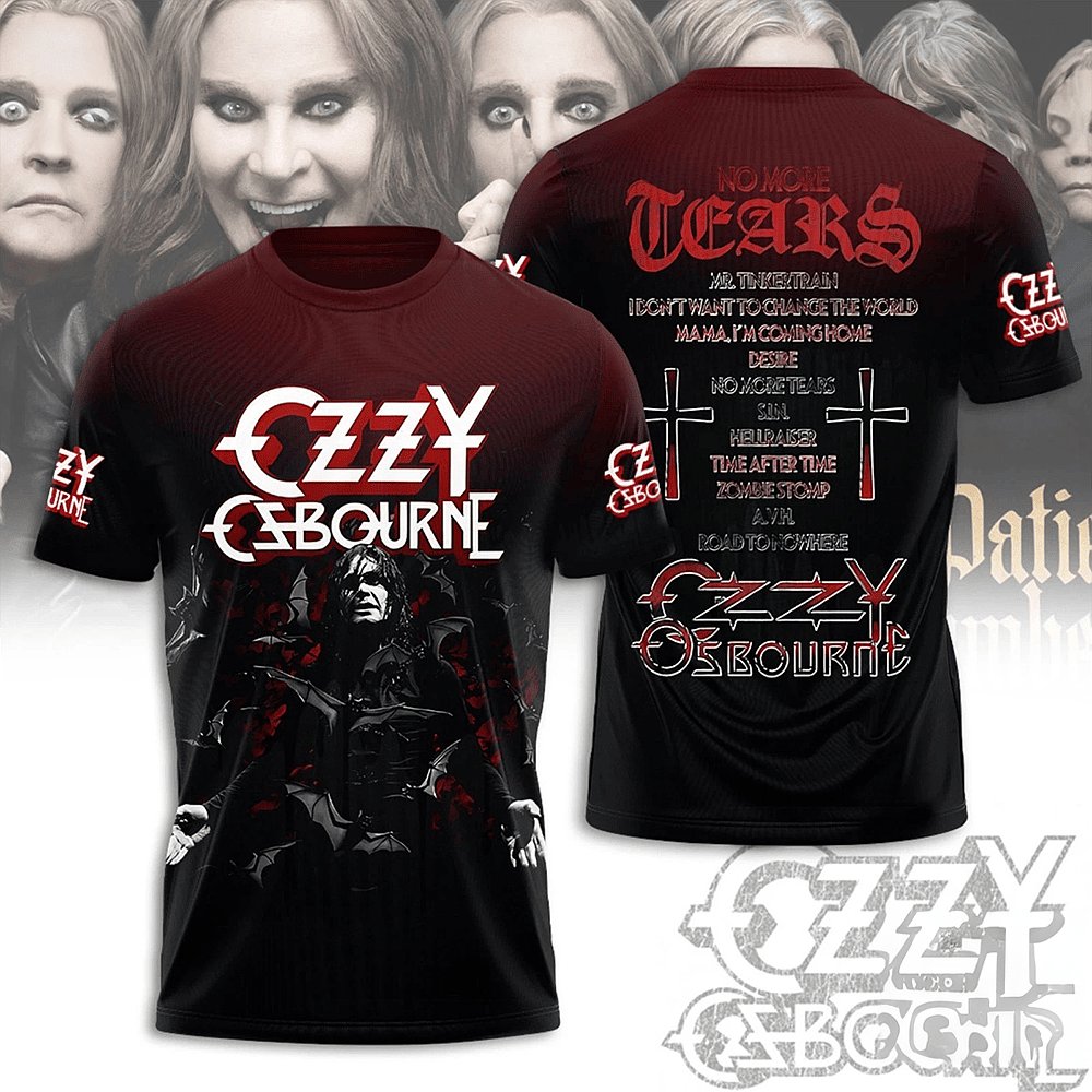 Ozzy Osbourne No More Tears T-Shirt Artist Merch Best Gift For Music Fans