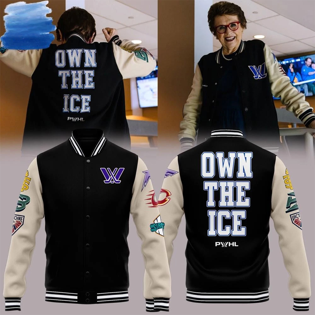PWHL Own The Ice Limited Edition 2026 Baseball Jacket