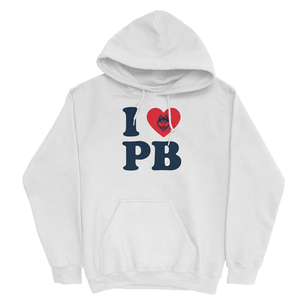Paige Bueckers Hoodie I Love Pb Uconn Womens Basketball Merch Awesome Mother's Day Gifts