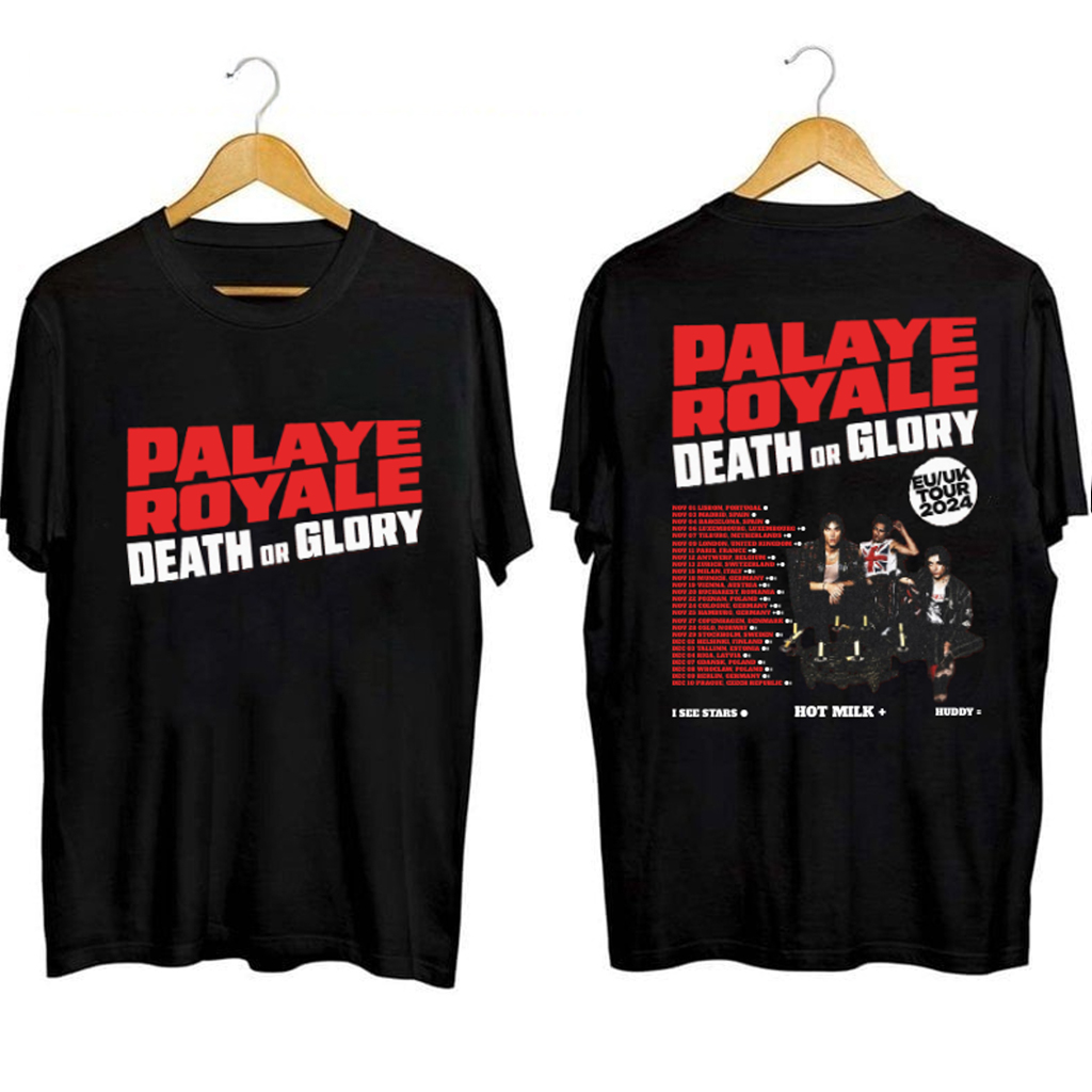 Palaye Royale EU And UK Tour Shirt Palaye Royale Merch For Rock Fans