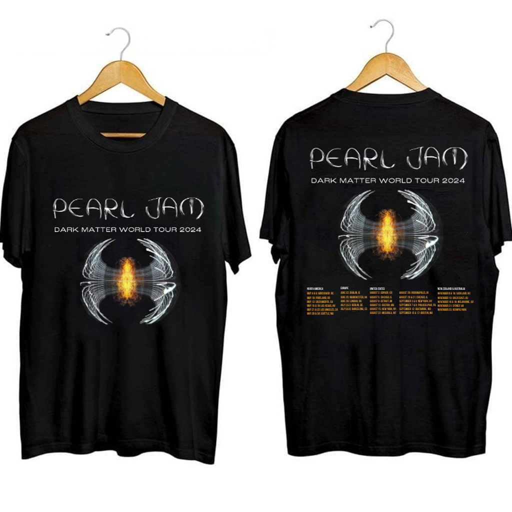 Pearl Jam Dark Matter World Tour Shirt Pearl Jam Merch For Rock Music Fans