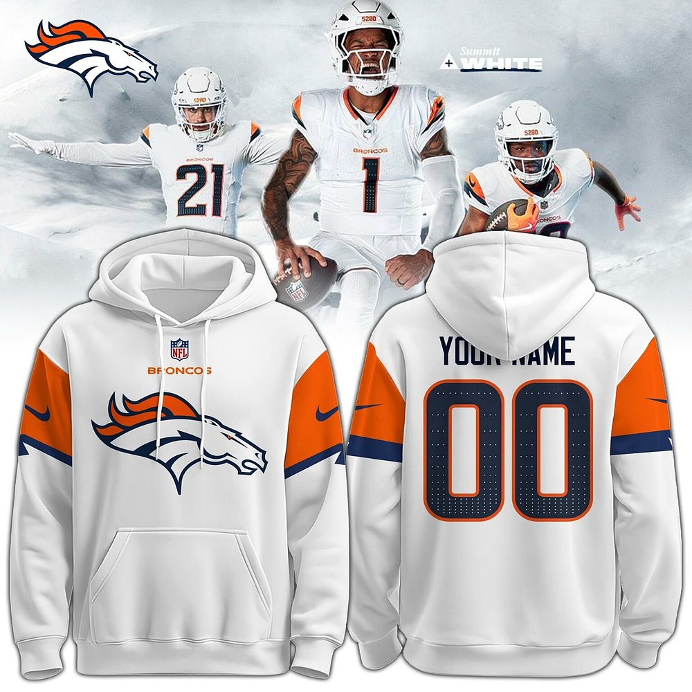 Personalized Denver Broncos AFC Champions Hoodie Best Gift For Football Fans