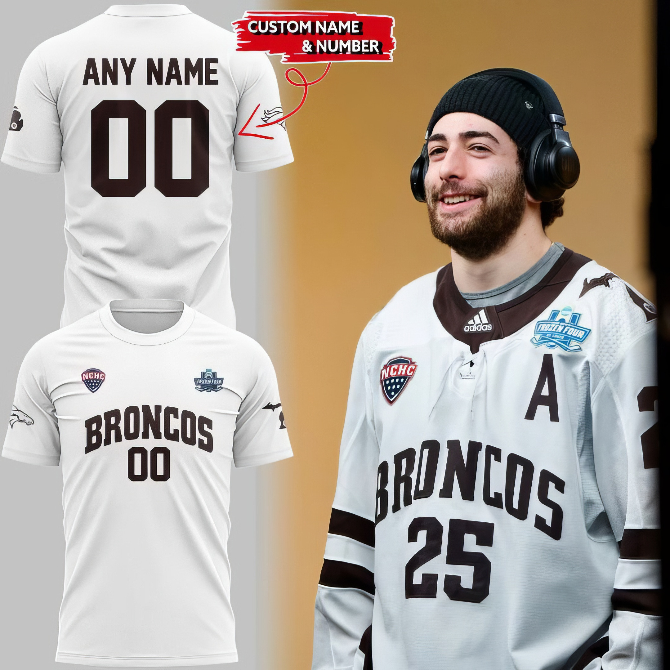 Personalized Final Four WMB Uniform T-Shirt Gifts For Boyfriend