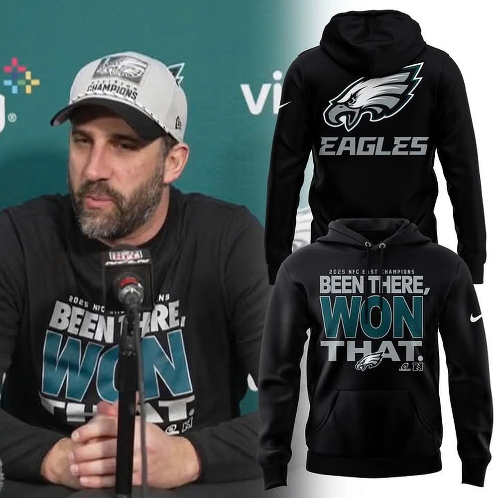 Philadelphia Eagles Been There Won That Hoodie Best Gift For Football Fans
