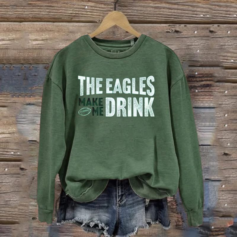 Philadelphia Eagles Football Vintage Womens Sweatshirt Best Gift For Football Fans
