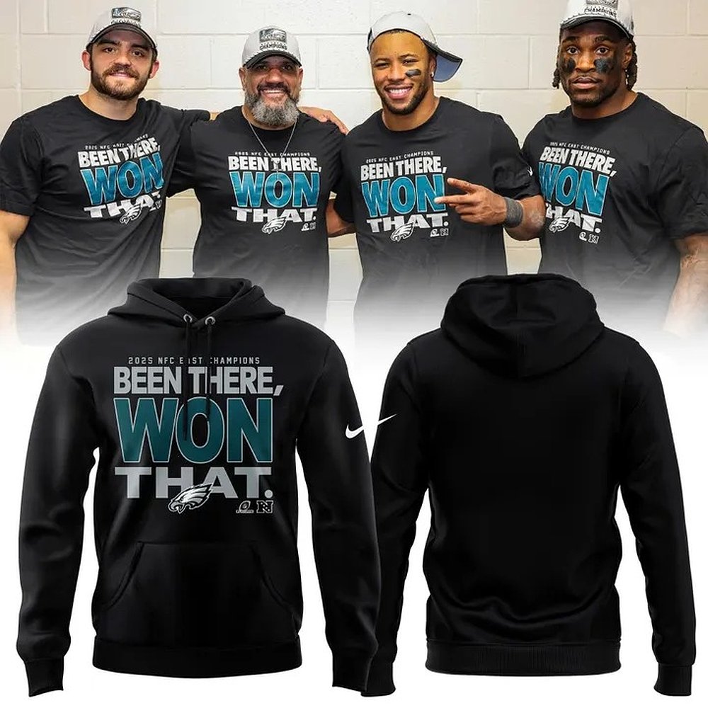 Philadelphia Eagles NFC East Division Champions Hoodie Best Gift For Football Fans