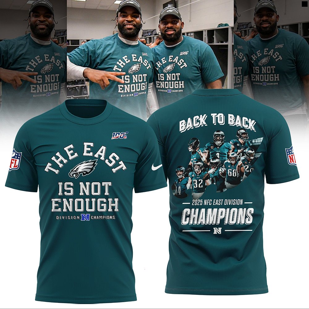 Philadelphia Eagles NFL 2026 NFC East Division Champions T-Shirt NFL Football Division Champions Best Gift For Fans