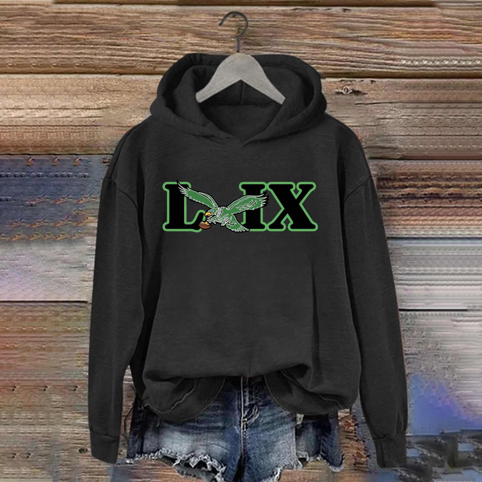 Philadelphia Eagles Super Bowl LIX Hoodie Go Birds Football Philly Eagles Merch For Fans
