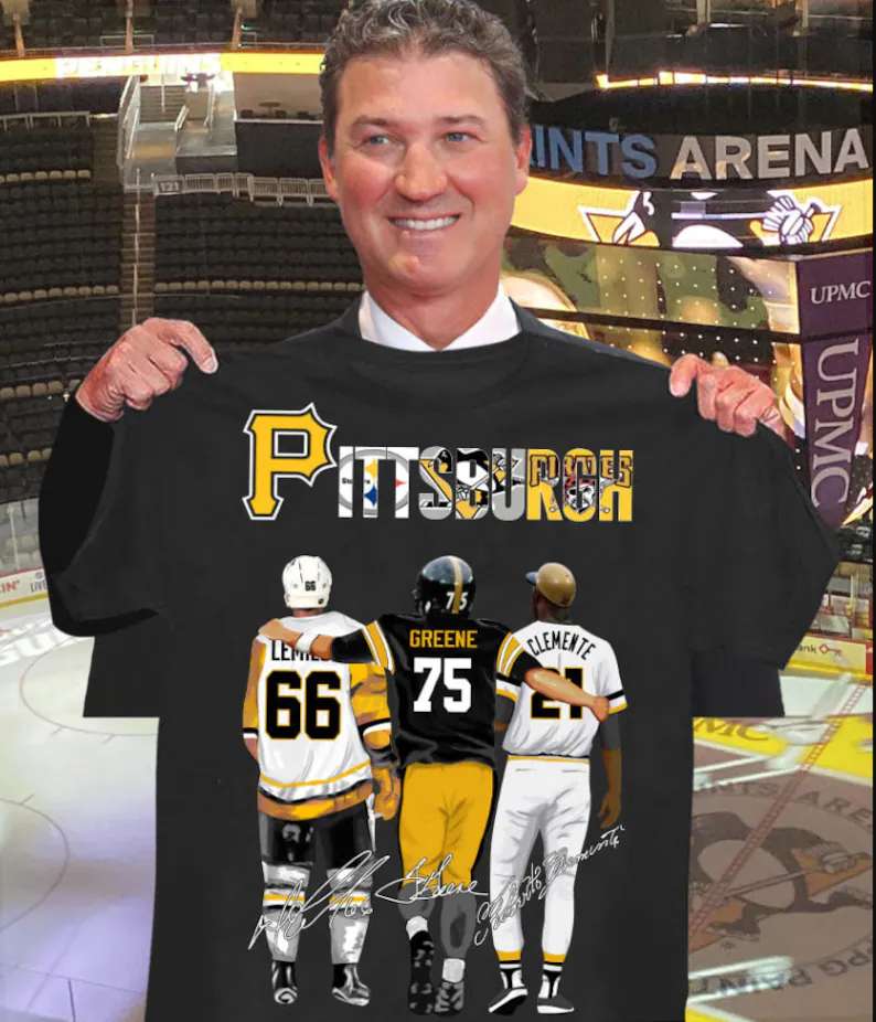 Pittsburgh Pirates Pittsburgh Steelers Pittsburgh Penguins T-Shirt