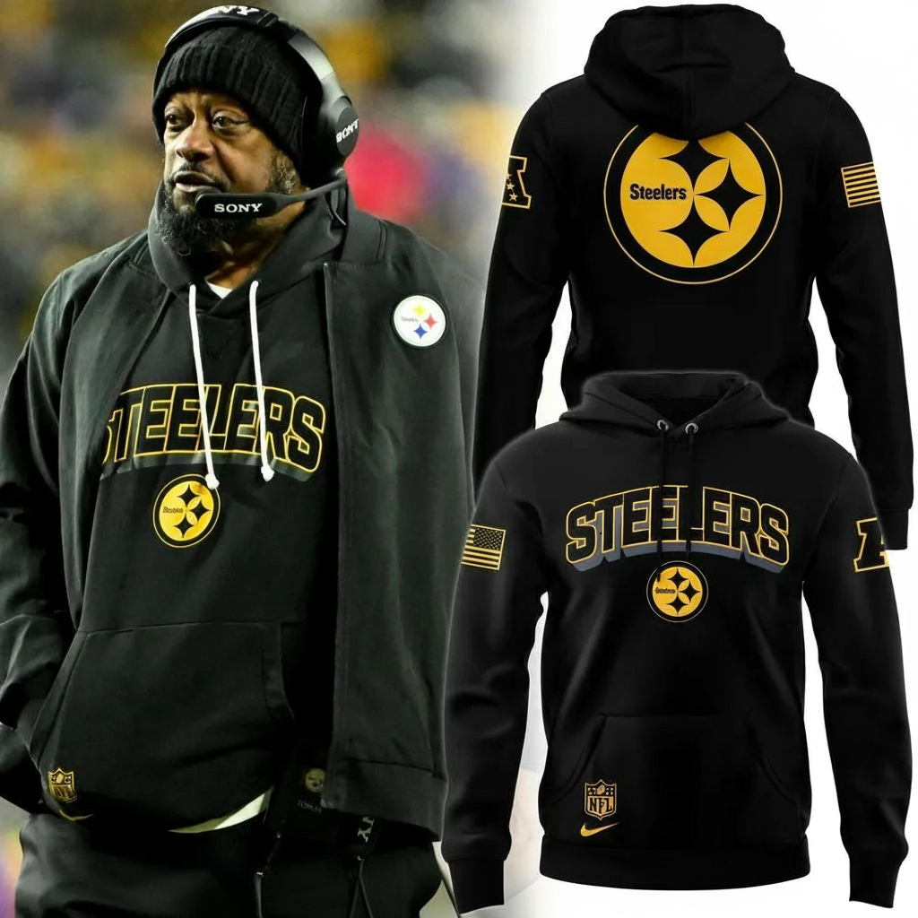 Pittsburgh Steelers Coach Mike Tomlin Hoodie Steelers Apparel Best Gift For Mike Tomlin Fans